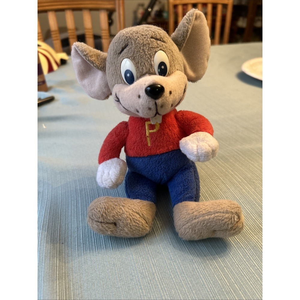 PIPER THE HYPER MOUSE Stuffed Plush Beanie Toy by Howard Publishing Mark Lowry